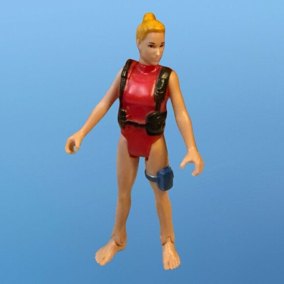 Vintage Chap Mei Animal Planet Scuba Diver Female Action Figure  3.75" - Picture 1 of 7
